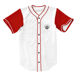 Wholesale Blank Team Baseball Jersey Custom Design 