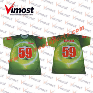 2023 Vimost Fashion Custom Sublimation Lacrosse Shooter Shirt