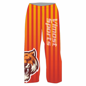 Vimost Ice Hockey Wear with Your Logos / Ice Hockey Orange Pants Size XL