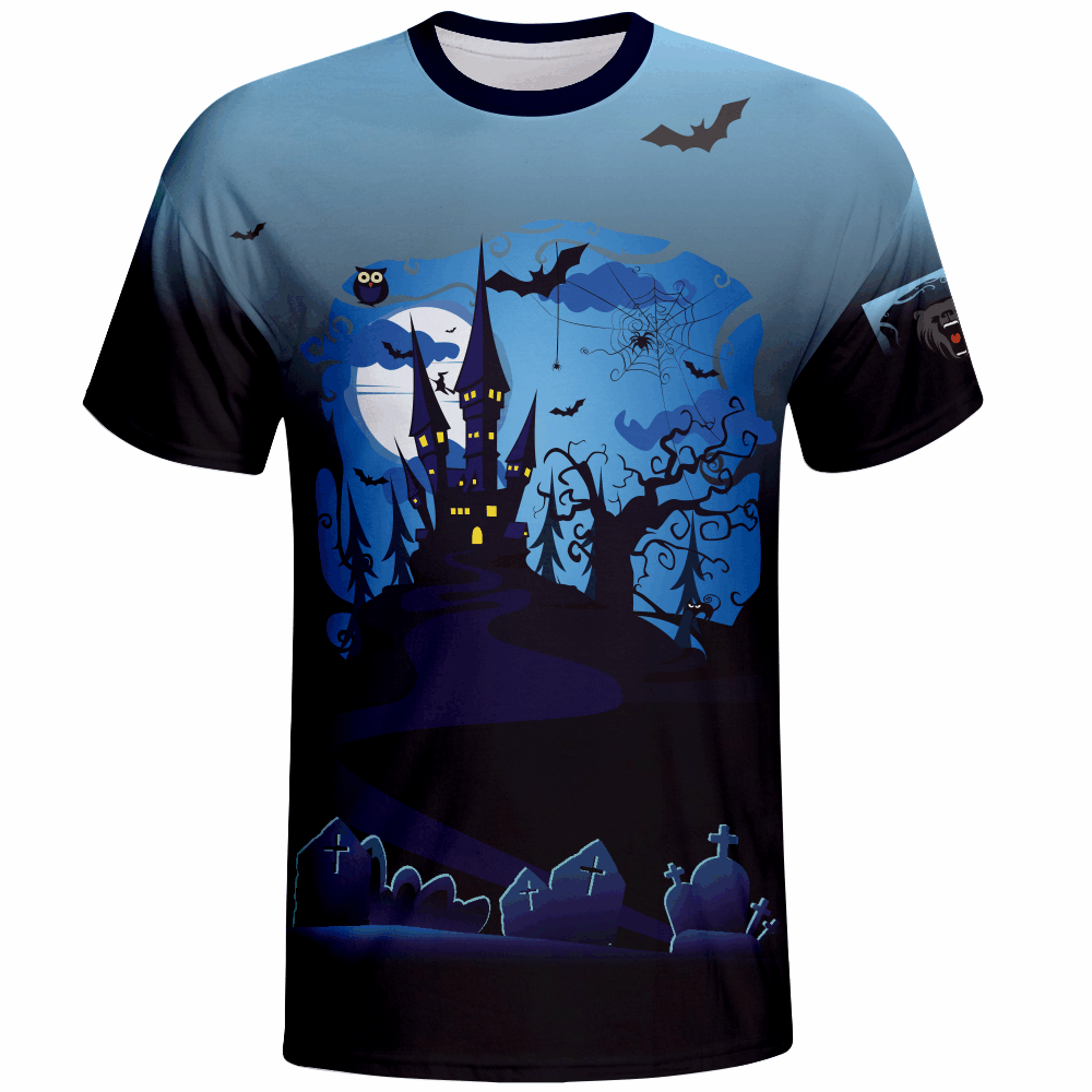 wholesale Short Sleeve different collar custom t-shirt 