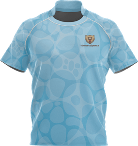 Custom Sublimated Rugby Shirts with 100%polyester