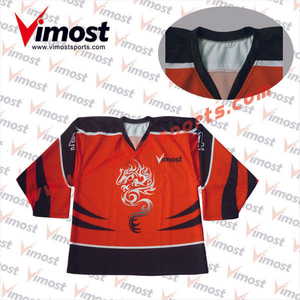 Custom Men Ice Hockey Jersey Embroidery Ice Hockey Jersey Men Sports Wear New Fashion Ice Hockey Jersey
