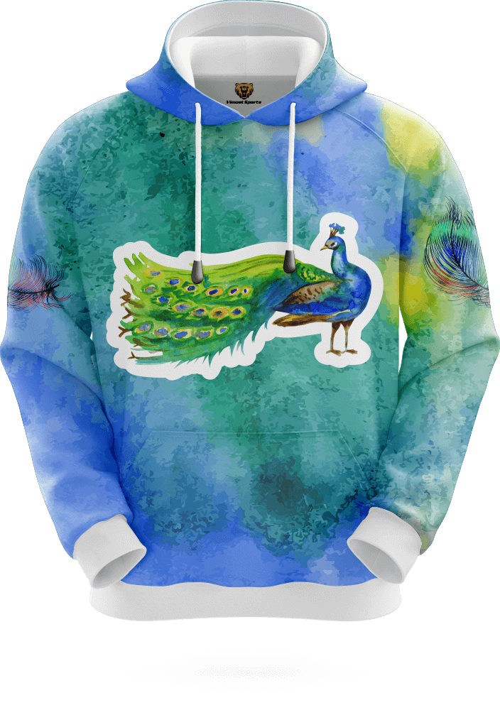 Sublimated Adults Hoodies with 100%polyester