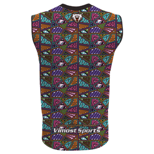 Premium Poly Sublimation Round Neck Singlet Sportswear