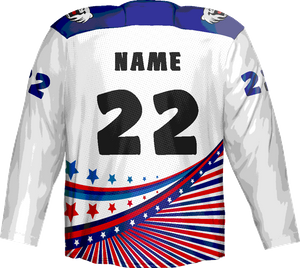 Custom Any Logo Ice Hockey Shirts Sublimation Custom Hockey Jersey Unisex