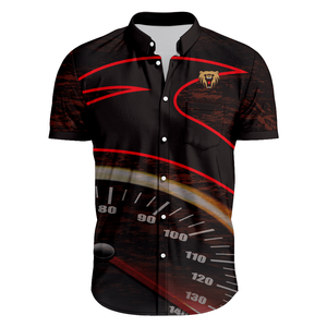 Cheap Racing Sport Shirt Custom 100% Polyester Race Sublimation Motorcycle Racing Crew Shirts
